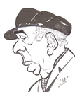 Cartoon: Pablo Neruda (small) by cabap tagged caricature