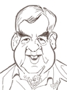 Cartoon: Tom Bosley (small) by cabap tagged caricature