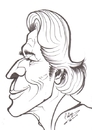 Cartoon: Willem Dafoe (small) by cabap tagged caricature
