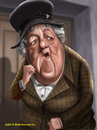 Cartoon: Dame Margaret Rutherford (small) by tobo tagged miss,marple