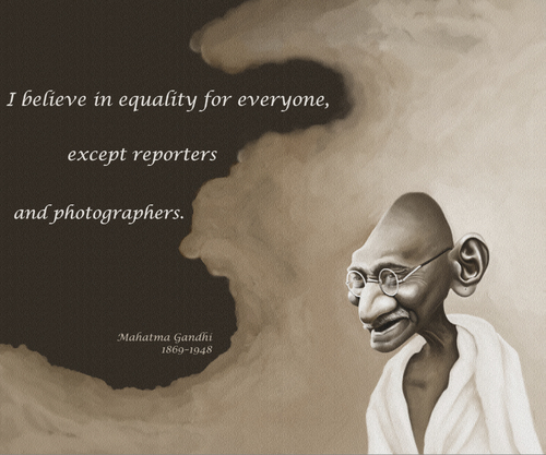 Cartoon: Gandhi (medium) by PlainYogurt tagged gandhi