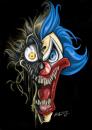 Cartoon: Clown (small) by Hellder Gonzales tagged crown new school cartoon freestyle tatoo