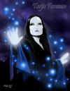 Cartoon: Tarja Turunen is a immortal (small) by Hellder Gonzales tagged tarja turunen nightwish phantom fantasy immortal soul