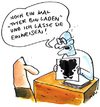 Cartoon: bin laden (small) by ari tagged binladen,arzt,rohrschach,terror,psychiater,osama,panik