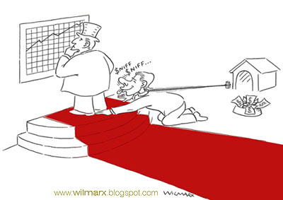 Cartoon: Pecado capital (medium) by Wilmarx tagged capitalismo,dinheiro