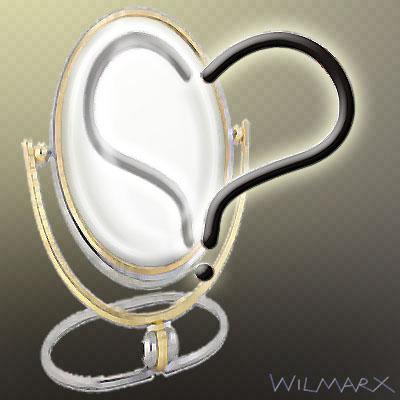 Cartoon: Reflection (medium) by Wilmarx tagged vaidade,vanity,philosophy