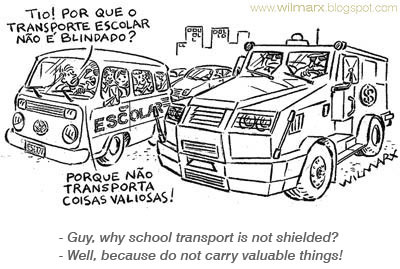 Cartoon: Valores (medium) by Wilmarx tagged descaso