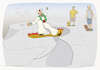 Cartoon: Flying carpet X Skateboard (small) by Wilmarx tagged flying,carpet,skateboard