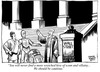 Cartoon: The Wall Street Universe (small) by carol-simpson tagged money banks economy star wars
