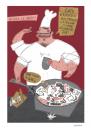 Cartoon: Küchenkritiker (small) by Zwackmann tagged koch küche kochen braten kritiker