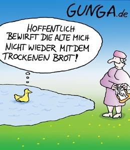 Cartoon: Trockenes Brot (medium) by Gunga tagged trockenes,brot