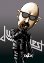 Cartoon: Judas Priest (small) by mitosdorock tagged rock,judas,priest