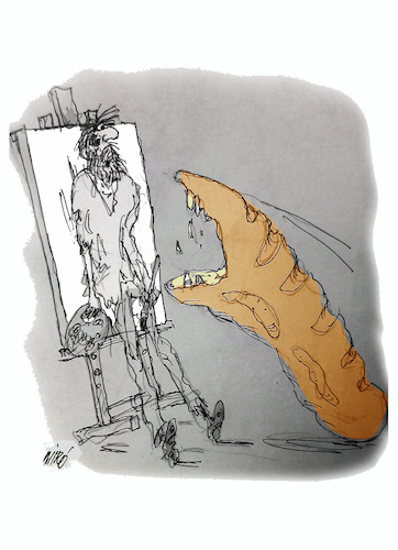 Cartoon: no text (medium) by Miro tagged no,text