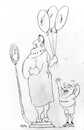 Cartoon: no text (small) by Miro tagged no,text