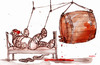Cartoon: vino (small) by Miro tagged vino