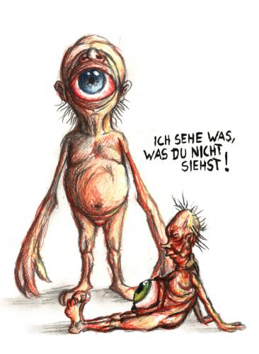 Cartoon: Op Ticks (medium) by Einauge tagged character