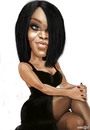 Cartoon: Rihanna (small) by Senad tagged rihanna senad nadarevic bosnia bosna karikatura