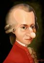 Cartoon: Wolfgang Amadeus Mozart (small) by Senad tagged wolfgang,amadeus,mozart,senad,nadarevic,bosnia,bosna,karikatura