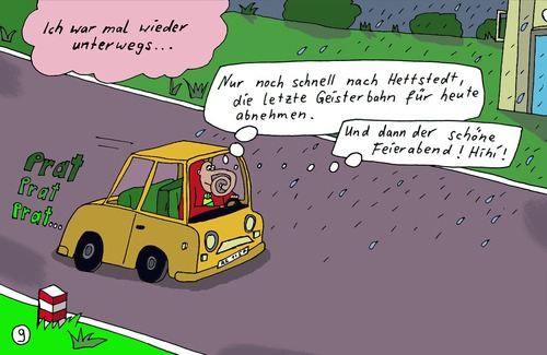 Cartoon: E. Rückschädel 2 (medium) by Leichnam tagged abnehmer,gao,gerhard,ehrhardt,durchlaufgeschäft,schausteller,geisterbahn,rummelplatz,elke,leichnamcomic,siegling,rückschädel