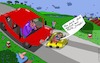 Cartoon: Auto Auto (small) by Leichnam tagged auto,automobil,kfz,straße,platz,ehe,befehl,aufforderung,arm,reich,groß,klein,leichnam,leichnamcartoon