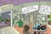Cartoon: Beratung und Verkauf (small) by Leichnam tagged seniorenheim,urne,einfüllen,quader