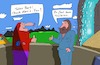Cartoon: Bewunderung (small) by Leichnam tagged bewunderung,chuck,norris,bart,vollbart,faul,rasieren,rasur,leichnam,leichnamcartoon,toll,fan