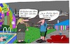 Cartoon: Der Hinweis (small) by Leichnam tagged hinweis,blut,bluten,ohr,ertrinken,fest,bierzelt,leichnam,lichterkette,leichnamcartoon