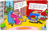 Cartoon: extra (small) by Leichnam tagged extra,leichnam,leichnamcartoon,fernseher,gesäß,entfernen,vater,sohn,bitte