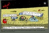 Cartoon: Feldversuch (small) by Leichnam tagged feldversuch,tja,essen,speise,trank,trunk,nacht,sternhimmel,nahrung,wäm