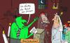 Cartoon: Monsterhochzeit (small) by Leichnam tagged braut,hochzeit,monster,fressen