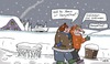 Cartoon: Name (small) by Leichnam tagged name,winterspaziergang,zwei,herren,schlimmer