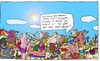 Cartoon: Sandstrand (small) by Leichnam tagged sandstrand,sommer,sonne,hitze,freizeit,urlaub,wasser,plantschen,suche,nachfrage,alter,witz,badesee