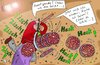 Cartoon: splatter (small) by Leichnam tagged rückschädel,siegling,leichnamcomic,elke,schausteller,geisterbahn,rummelplatz
