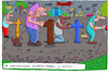 Cartoon: Treffen (small) by Leichnam tagged treffen,zuhälter,worms,leichnam,leichnamcartoon