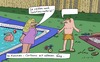 Cartoon: Tsis ... (small) by Leichnam tagged tsis,geruch,isolationsmaterial,im,kommen,trend,gag,offen,cartoons,freibad,schwimmbad