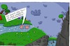 Cartoon: Unterwegs (small) by Leichnam tagged unterwegs,wasserfall,wasserwanderung,schwimmer,schwimmlehrer,dorn,vortritt,höflichkeit,abgrund,leichnam,leichnamcartoon