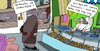 Cartoon: Verkäuferin (small) by Leichnam tagged verkäuferin,ladenhüter,warme,semmeln,weg,ladengeschäft,bäcker,anfrage