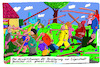 Cartoon: Vorwärts (small) by Leichnam tagged vorwärtskommen,lügenstadt,langnasen,schwierig,hindernisse,leichnam,leichnamcartoon