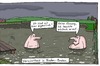 Cartoon: Wo (small) by Leichnam tagged wo,sind,wir,keine,ahnung,auftauchen,aufgetaucht,see,gewässer,teich,verwirrt,baden,ahnungslos,orientierungslos