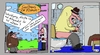Cartoon: Zur Klamm (small) by Leichnam tagged zur,klamm,gasthaus,restaurant,verzehr,essen,wc,toilette,abort,gericht,klöße,gemüse,kot,kacken,kellner,ober,pflicht,aufforderung
