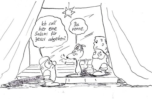 Cartoon: Angst (medium) by kusubi tagged kusubi