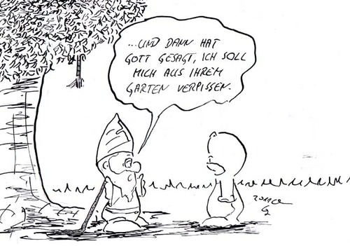 Cartoon: Auferstehung (medium) by kusubi tagged kusubi
