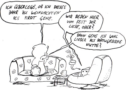 Cartoon: Besser! (medium) by kusubi tagged kusubi
