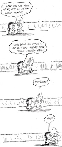 Cartoon: Cunnilingus (medium) by kusubi tagged kusubi