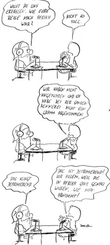 Cartoon: Ganz ganz dünn (medium) by kusubi tagged kusubi,ganz