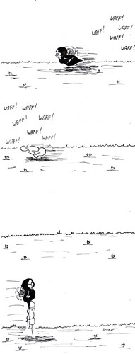 Cartoon: get! (medium) by kusubi tagged kusubi