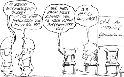 Cartoon: psychologisch wertvoll (medium) by kusubi tagged kusubi