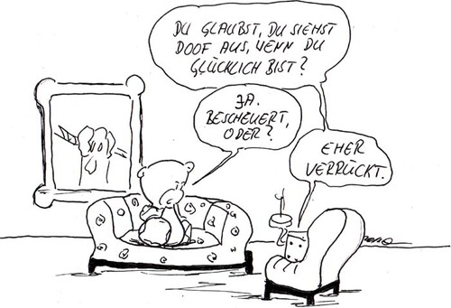 Cartoon: verschollen (medium) by kusubi tagged kusubi