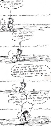 Cartoon: wahre liebe (medium) by kusubi tagged kusubi
