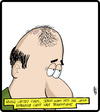 Cartoon: Chest Hair Transplant (small) by cartertoons tagged hair vanity baldness men beauty health fitness